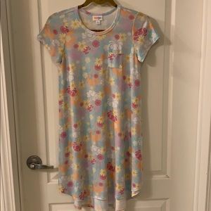 LuLaRoe girls dress, size 12. VGUC